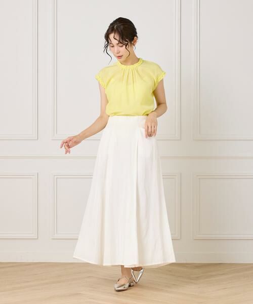 INED / イネド シャツ・ブラウス | タックフリルブラウス | 詳細8