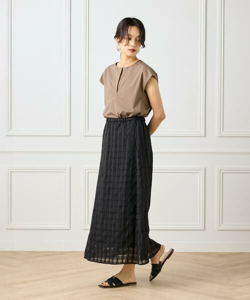 INED / イネド カットソー | スキッパーデザイントップス | 詳細4