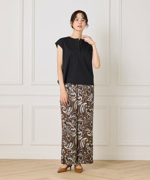 INED / イネド カットソー | スキッパーデザイントップス | 詳細6