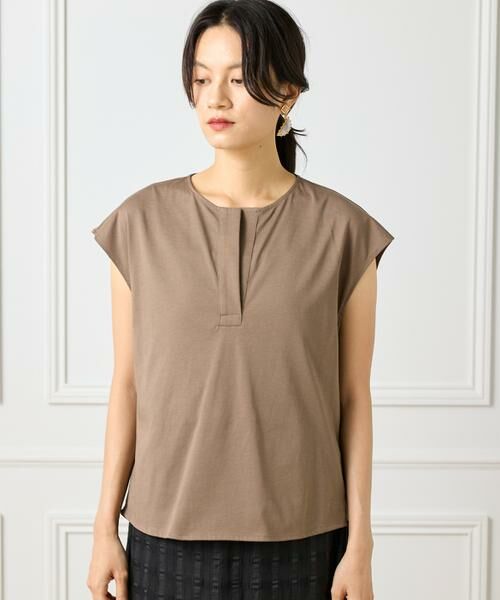 INED / イネド カットソー | スキッパーデザイントップス | 詳細9