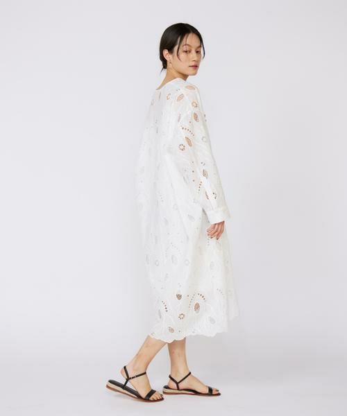 INED / イネド ミニ丈・ひざ丈ワンピース | 《大きいサイズ》レースカフタンワンピース《la veille by SUPERIOR CLOSET》《la veille by SUPERIOR CLOSET》 | 詳細4