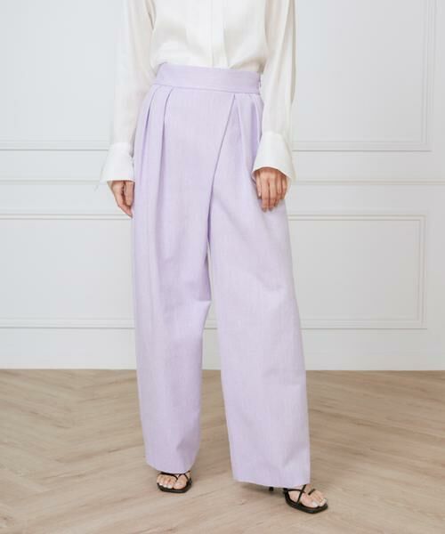 INED / イネド その他パンツ | 《大きいサイズ》ラップパンツ《la veille by SUPERIOR CLOSET》 | 詳細12