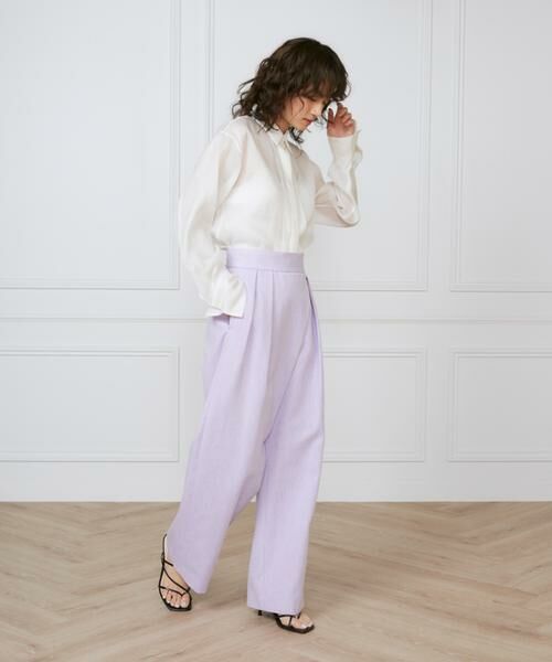 INED / イネド その他パンツ | 《大きいサイズ》ラップパンツ《la veille by SUPERIOR CLOSET》 | 詳細3