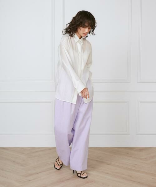 INED / イネド その他パンツ | 《大きいサイズ》ラップパンツ《la veille by SUPERIOR CLOSET》 | 詳細5