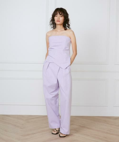 INED / イネド その他パンツ | 《大きいサイズ》ラップパンツ《la veille by SUPERIOR CLOSET》 | 詳細6