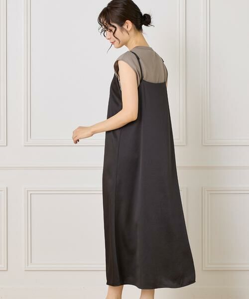 INED / イネド ミニ丈・ひざ丈ワンピース | 2WAYキャミソールワンピース | 詳細10