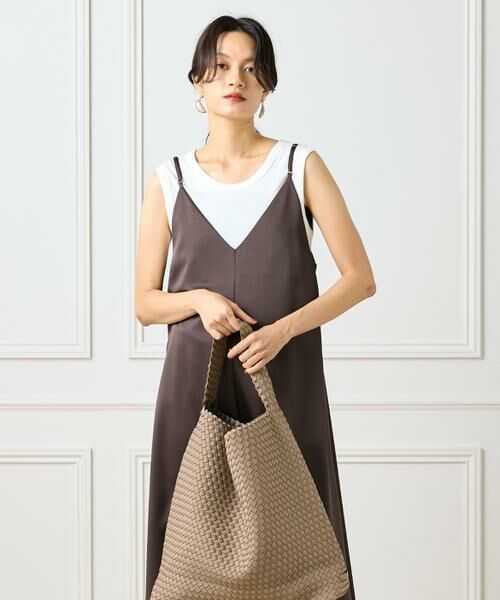 INED / イネド ミニ丈・ひざ丈ワンピース | 2WAYキャミソールワンピース | 詳細6