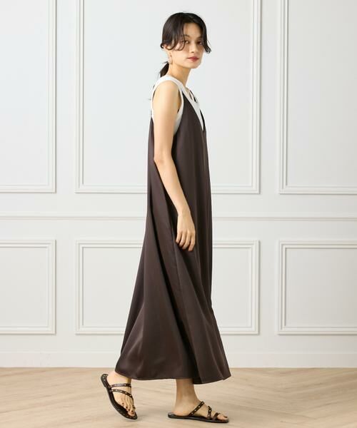 INED / イネド ミニ丈・ひざ丈ワンピース | 2WAYキャミソールワンピース | 詳細7