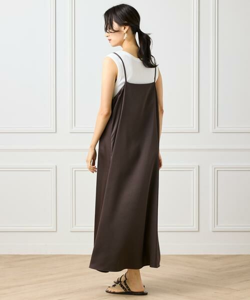 INED / イネド ミニ丈・ひざ丈ワンピース | 2WAYキャミソールワンピース | 詳細8