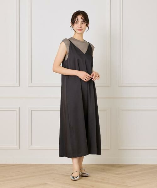 INED / イネド ミニ丈・ひざ丈ワンピース | 2WAYキャミソールワンピース | 詳細12