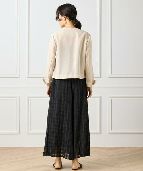 INED / イネド ノーカラージャケット | カラミジャケット | 詳細4