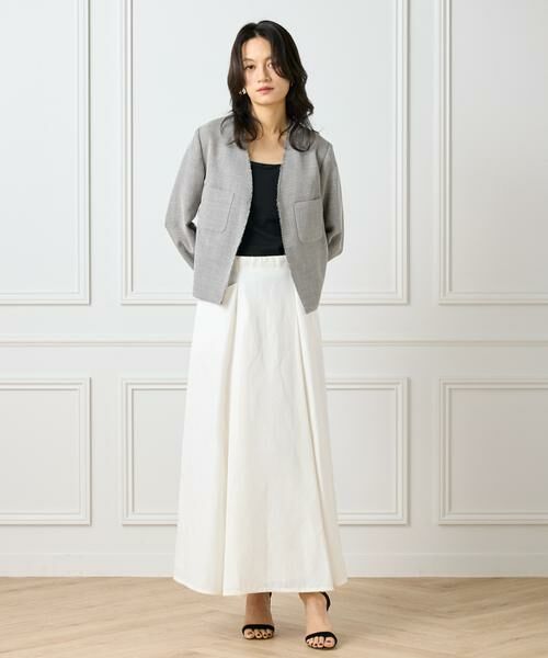 INED / イネド ノーカラージャケット | カラミジャケット | 詳細5