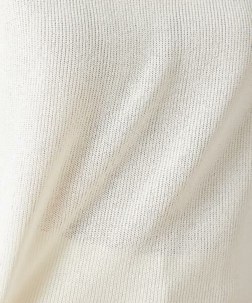 INED / イネド ベスト | ミニフリンジ付きノースリブニット | 詳細26