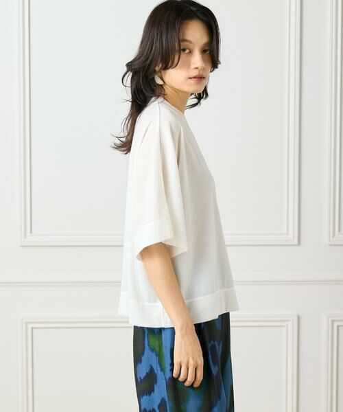 INED / イネド Tシャツ | シアーオーバーサイズカットソー | 詳細11