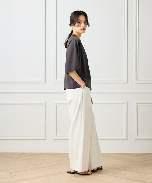 INED / イネド Tシャツ | シアーオーバーサイズカットソー | 詳細7