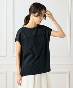 INED / イネド Tシャツ | シースルードッキングプルオーバー