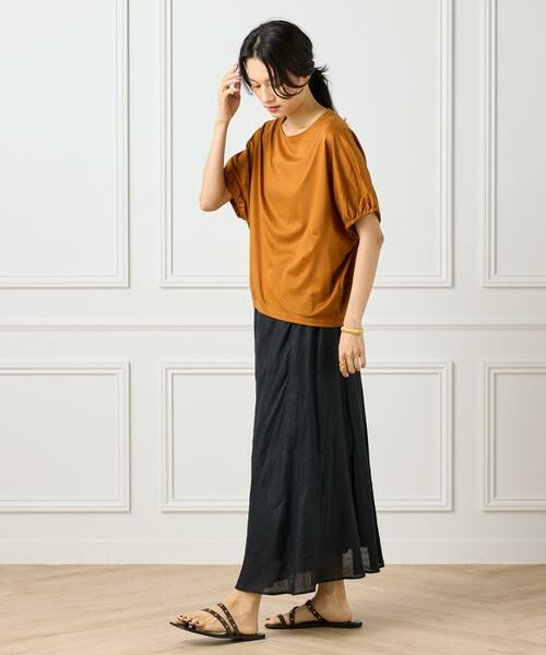 INED / イネド Tシャツ | ボートネックドルマンカットソー | 詳細3