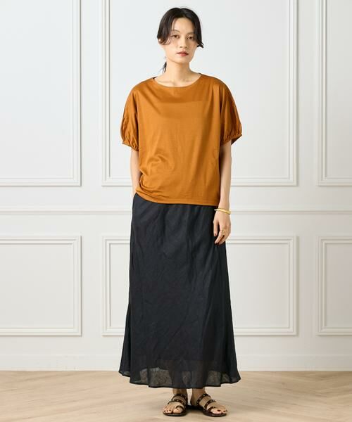 INED / イネド Tシャツ | ボートネックドルマンカットソー | 詳細15