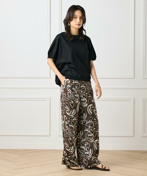 INED / イネド Tシャツ | ボートネックドルマンカットソー | 詳細18