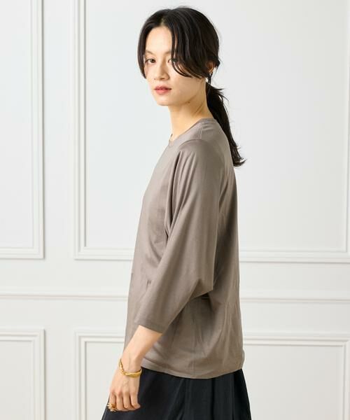 INED / イネド Tシャツ | ワイドスリーブコクーンカットソー | 詳細8