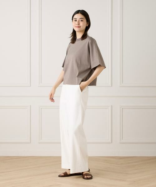 INED / イネド Tシャツ | ボクシーシルエットTシャツ | 詳細7