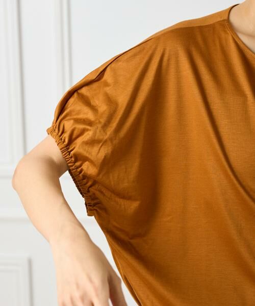 INED / イネド Tシャツ | 《大きいサイズ》ボートネックドルマンカットソー | 詳細10