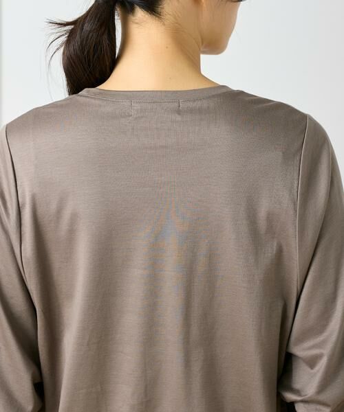 INED / イネド Tシャツ | 《大きいサイズ》ワイドスリーブコクーンカットソー | 詳細12