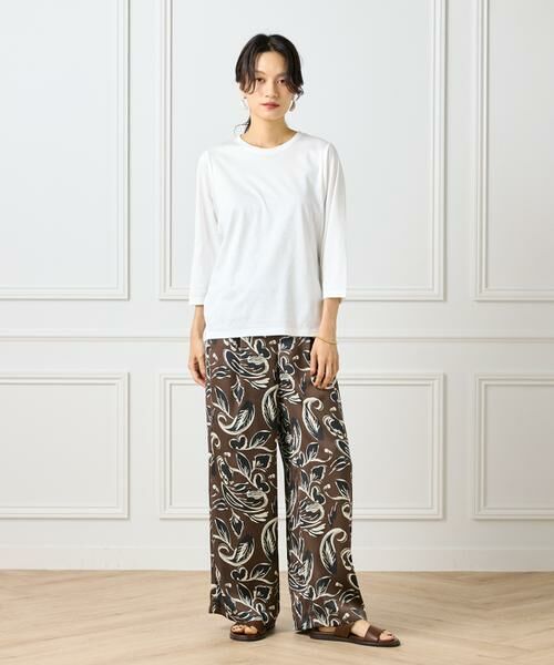 INED / イネド Tシャツ | 《大きいサイズ》ワイドスリーブコクーンカットソー | 詳細4