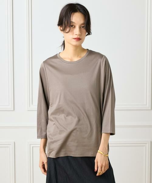 INED / イネド Tシャツ | 《大きいサイズ》ワイドスリーブコクーンカットソー | 詳細7