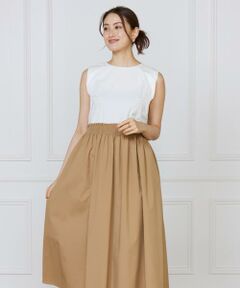 INED / イネド ミニ丈・ひざ丈ワンピース | コンビワンピース