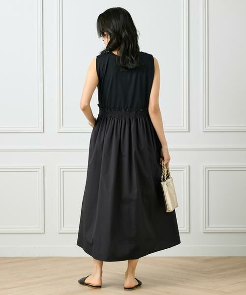 INED / イネド ミニ丈・ひざ丈ワンピース | コンビワンピース | 詳細4