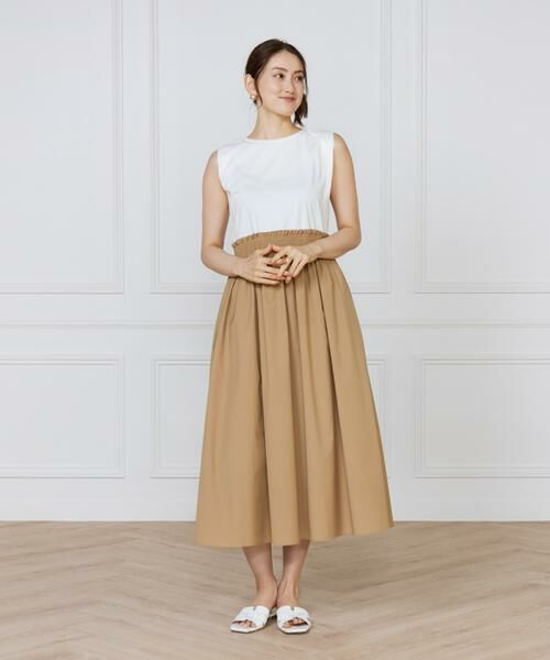 INED / イネド ミニ丈・ひざ丈ワンピース | コンビワンピース | 詳細5