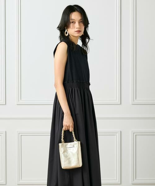 INED / イネド ミニ丈・ひざ丈ワンピース | コンビワンピース | 詳細11