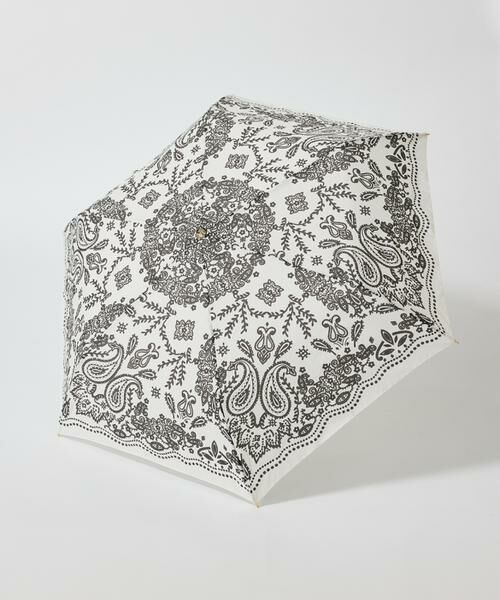 INED / イネド 傘 | カレイドバンダナ晴雨兼用軽量傘《manipuri》（オフホワイト1）