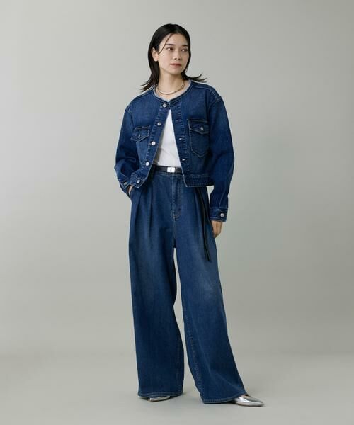 INED / イネド デニムパンツ | INED別注 ツータックワイドデニム Lemongrass《Healthy DENIM》 | 詳細19