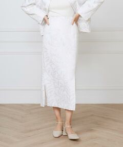 INED / イネド ミニ・ひざ丈スカート | 《大きいサイズ》サイドスリットスカート《la veille by SUPERIOR CLOSET》