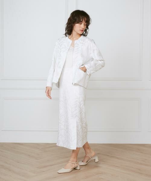 INED / イネド ミニ・ひざ丈スカート | 《大きいサイズ》サイドスリットスカート《la veille by SUPERIOR CLOSET》 | 詳細3