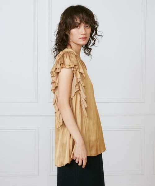 INED / イネド シャツ・ブラウス | 《大きいサイズ》フラッタースリーブブラウス　《la veille by SUPERIOR CLOSET》 | 詳細11