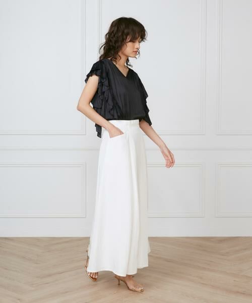 INED / イネド シャツ・ブラウス | 《大きいサイズ》フラッタースリーブブラウス　《la veille by SUPERIOR CLOSET》 | 詳細9