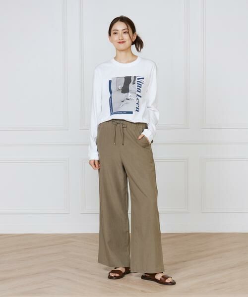 INED / イネド その他パンツ | 《大きいサイズ》リラックスジャージパンツ | 詳細2