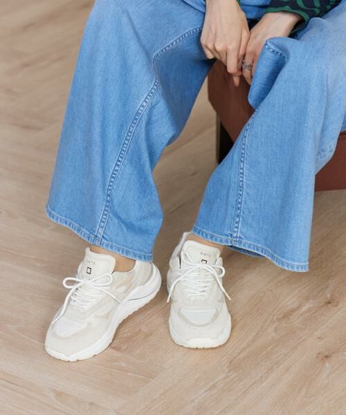 INED / イネド スニーカー | FG SHINY BEIGEスニーカー《D.A.T.E.》 | 詳細2