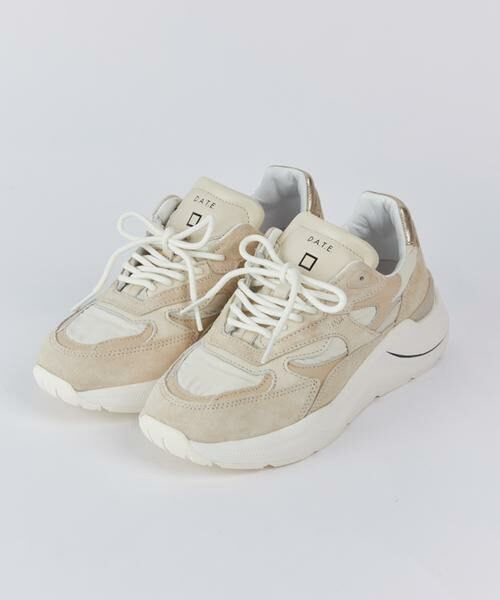 INED / イネド スニーカー | FG SHINY BEIGEスニーカー《D.A.T.E.》 | 詳細3