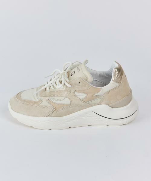 INED / イネド スニーカー | FG SHINY BEIGEスニーカー《D.A.T.E.》 | 詳細4