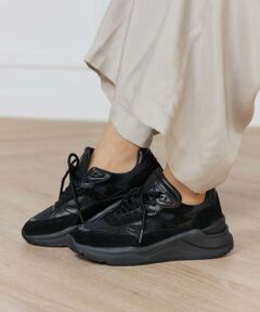 INED / イネド スニーカー | FG SHINY BLACKスニーカー《D.A.T.E.》