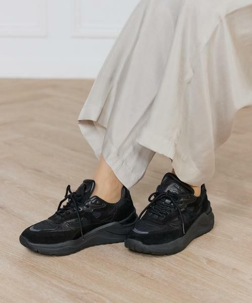 INED / イネド スニーカー | FG SHINY BLACKスニーカー《D.A.T.E.》 | 詳細2