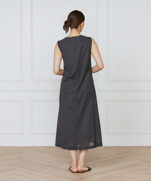 INED / イネド ミニ丈・ひざ丈ワンピース | ウエストタックワンピース | 詳細5