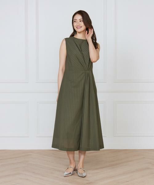 INED / イネド ミニ丈・ひざ丈ワンピース | ウエストタックワンピース | 詳細6