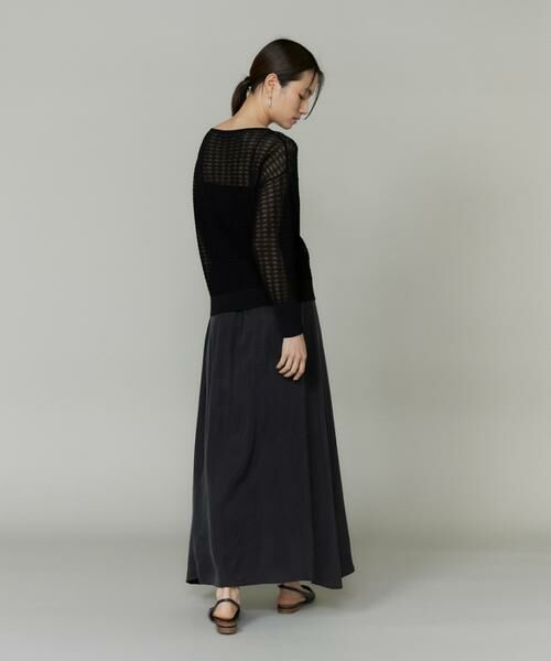 INED / イネド ロング・マキシ丈スカート | キュプラフィブリルフレアスカート | 詳細9
