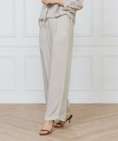 INED / イネド その他パンツ | キュプラフィブリルストレートパンツ