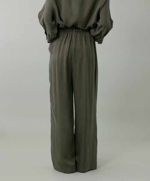 INED / イネド その他パンツ | キュプラフィブリルストレートパンツ | 詳細15